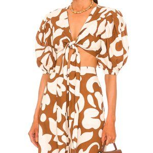 Rhode Free Spirit Brown Penelope Pants & Cheryl Top